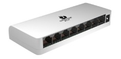 8 PORT ETHERNET SWITCH GIGA 10 100 1000